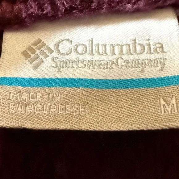 Columbia Cloudy Day women’s fleece full zip jacket w/two pockets. Never worn - Picture 2 of 5